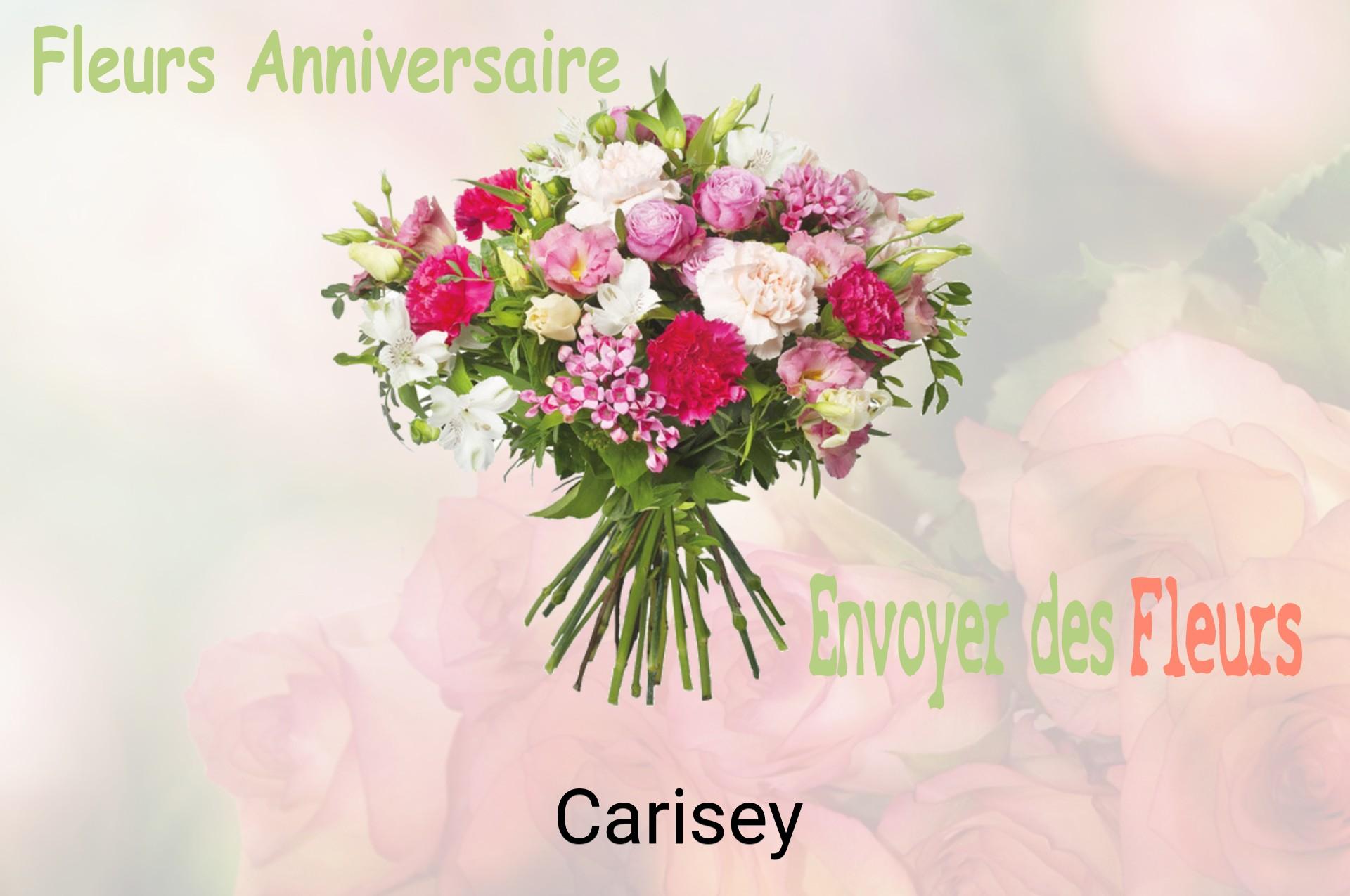 Bouquet de fleurs d’anniversaire livré à Carisey