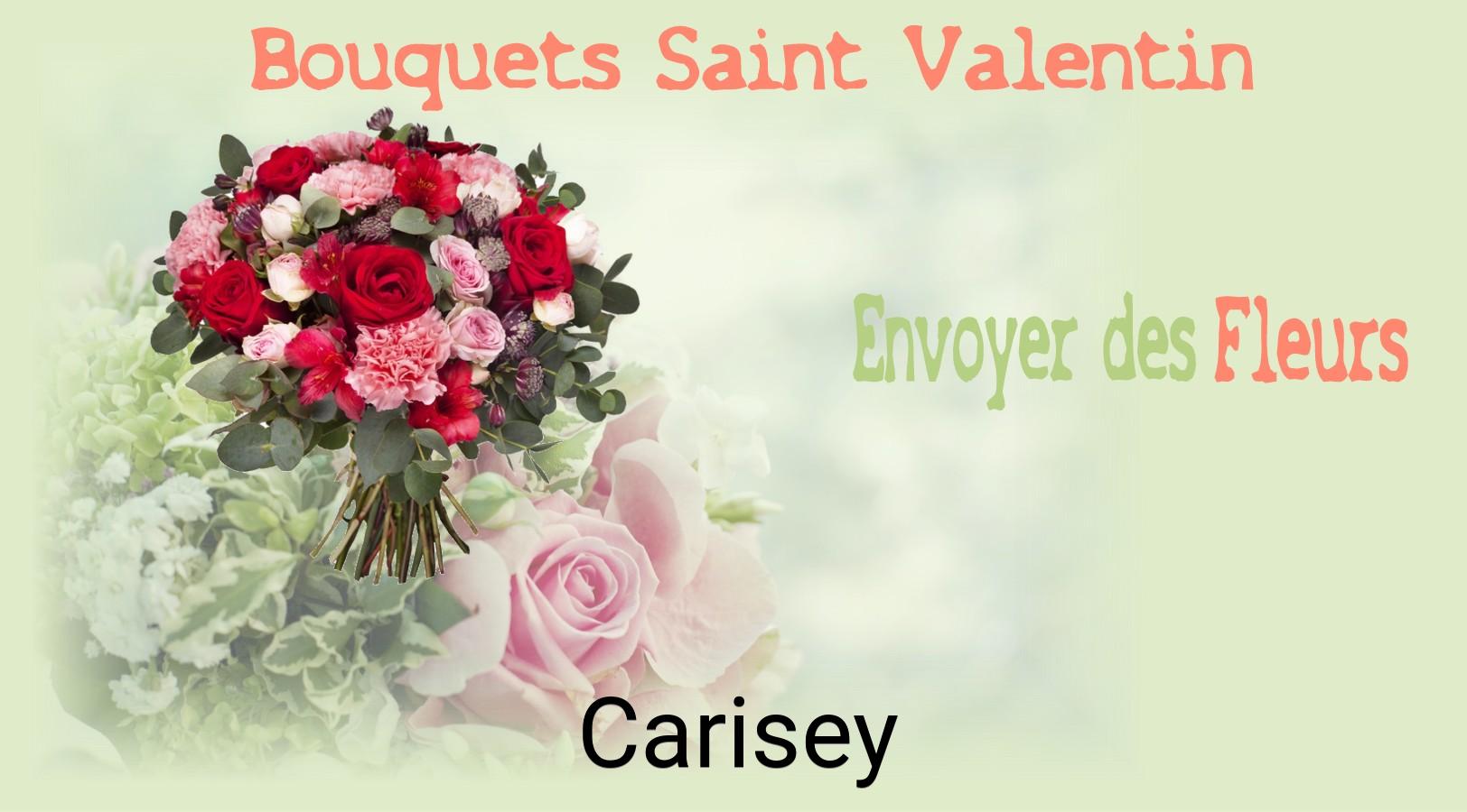 Roses de Saint-Valentin livrées à Carisey